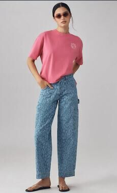 NWT Anthropologie Damson Madder Drew Cargo Jeans - Size 2